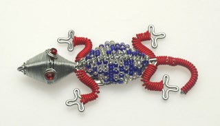 Brooch - Gecko 3D FA