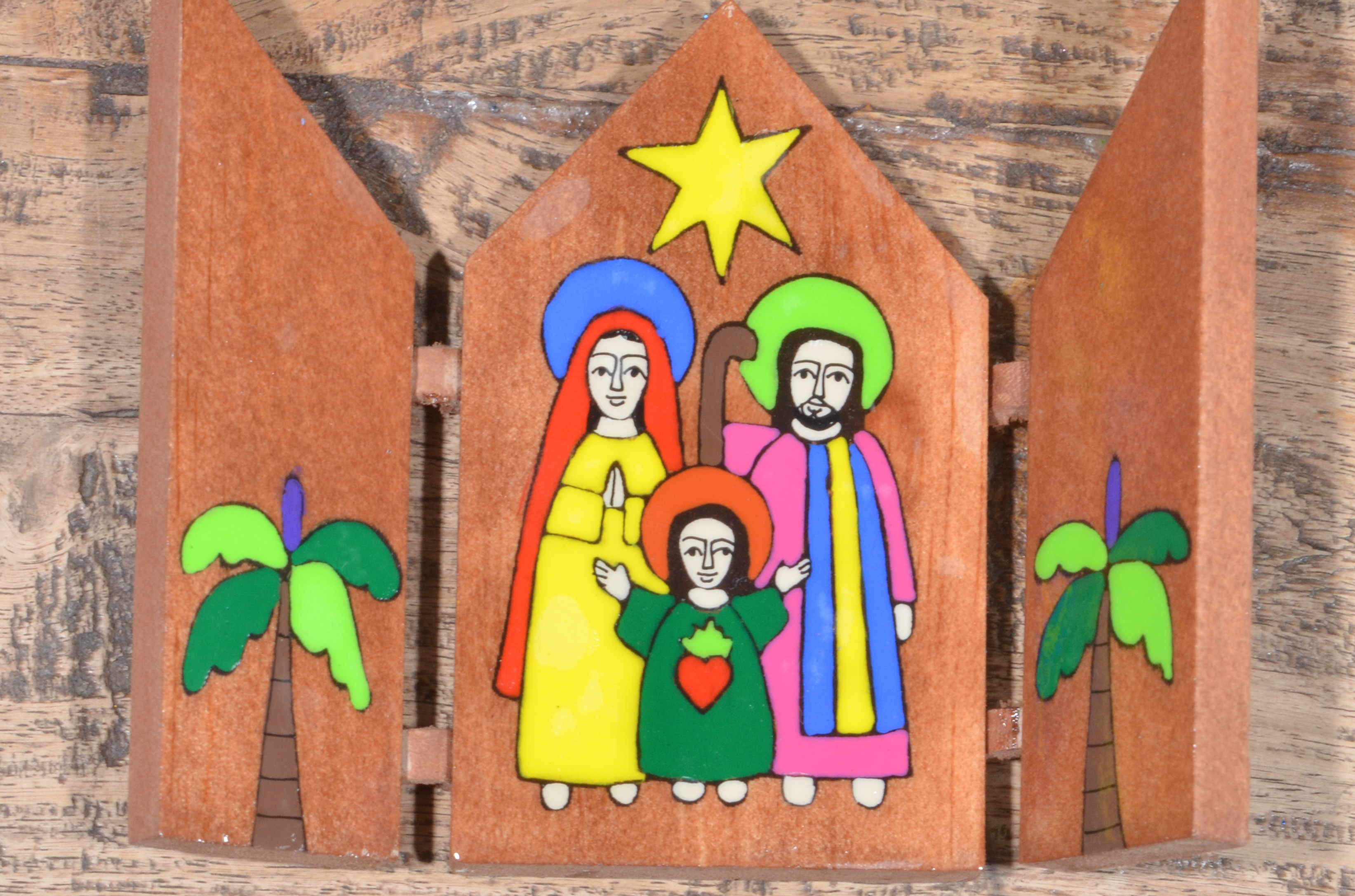 Nieuwe kerststallen uit La Palma El Salvador