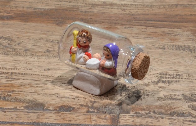 kerststal_flesje_wit