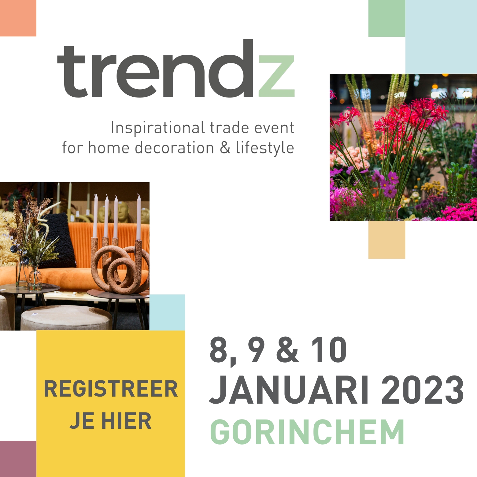 Wij staan op de Trendz vakbeurs
