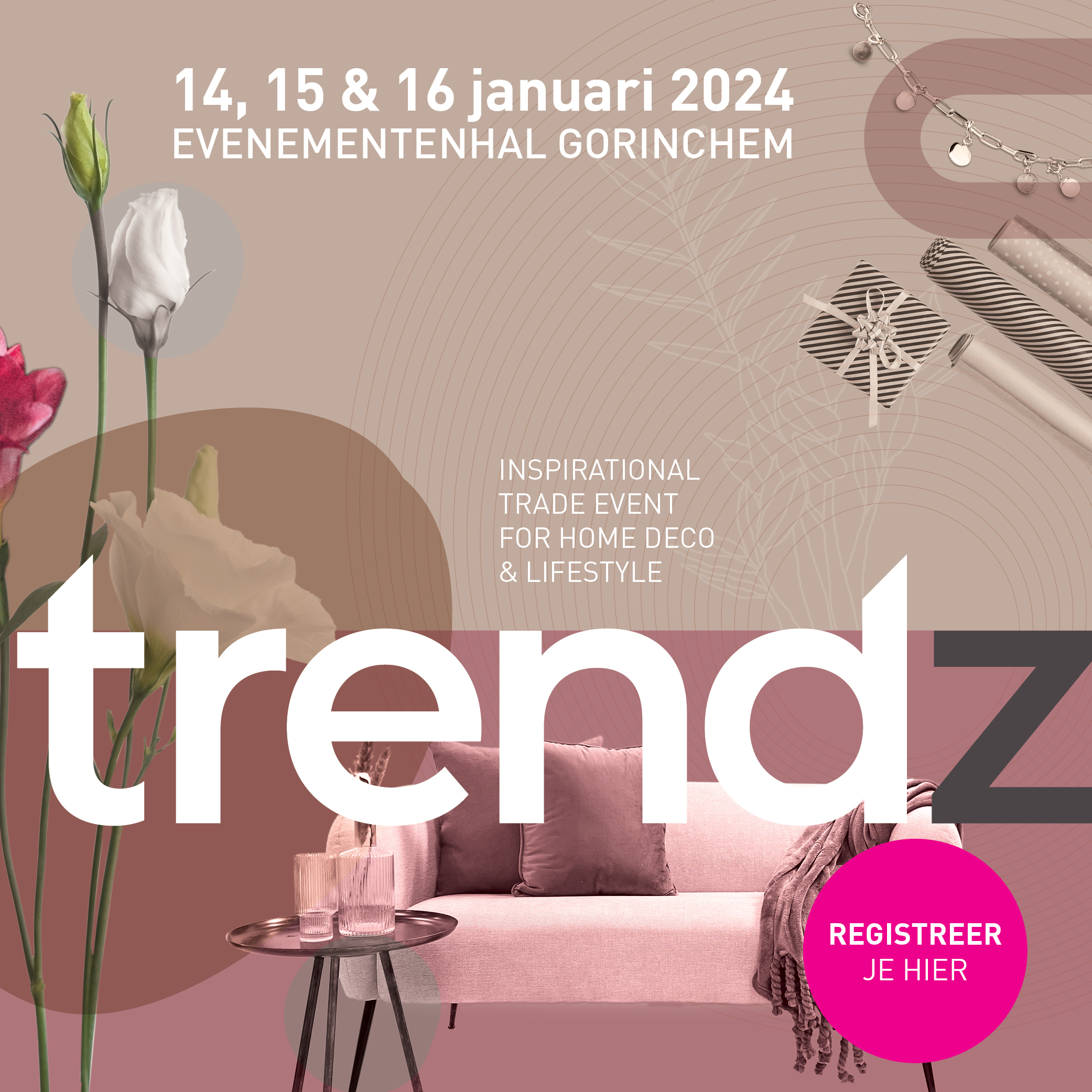 Wilma's Wereld en Teranga Design op Trendz 